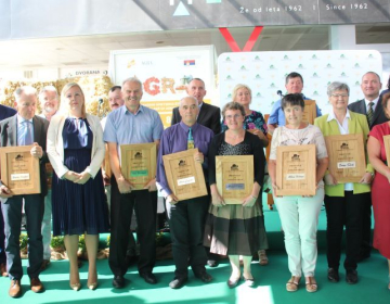 Z lanske podelitve priznanj na sejmu Agra