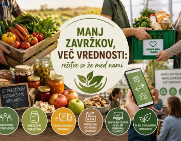 Manj zavržkov, več vrednosti: rešitve so že med nami