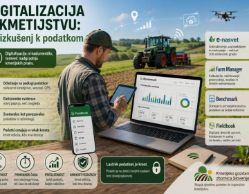 Digitalizacija v kmetijstvu: od izkušenj k podatkom