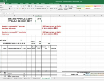 Novi Excel obrazci za vodenje FADN v letu 2022