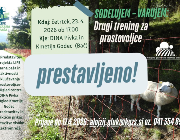 Delavnica je prestavljena