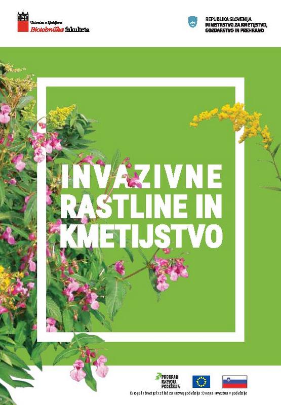 Na voljo je nova brošura o odstranjevanju o tujerodnih invazivnih rastlin