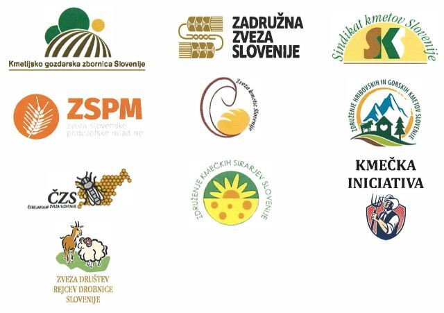 logotipi nevladnih kmetijskih organizacij